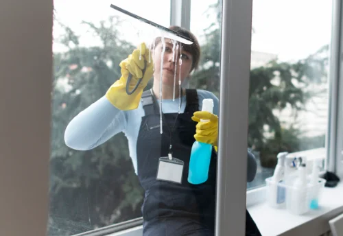 Nettoyage de vitres intérieures et extérieures à Verrières-de-Joux